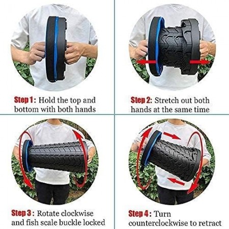 Sgabello Telescopico Pieghevole Regolabile Portatile Da Viaggio Campeggio Pesca