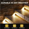 Hongu Set 2 Lampade Solari Segnapasso a LED lampade Scale 3000K Luc...