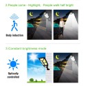 Lampione faretto LED solare sensore di movimento faro esterno telecomando IP65