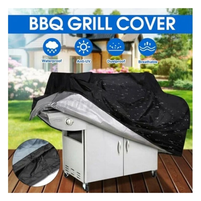 Copertura Telo Copri Barbecue Impermeabile Protettivo BBQ Grill var...