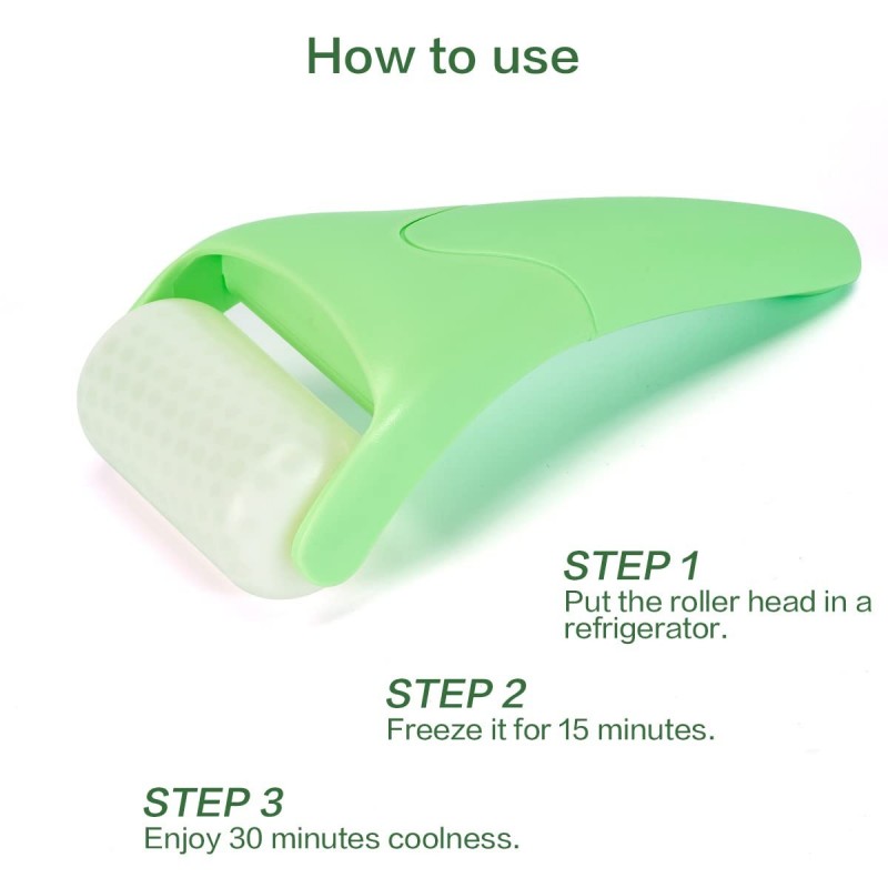 Hongu Ice Face Roller Cura Della Pelle ghiacciato Massaggiatore Per...