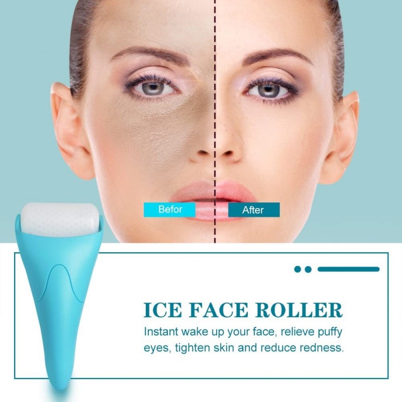 Hongu Ice Face Roller Cura Della Pelle ghiacciato Massaggiatore Per...