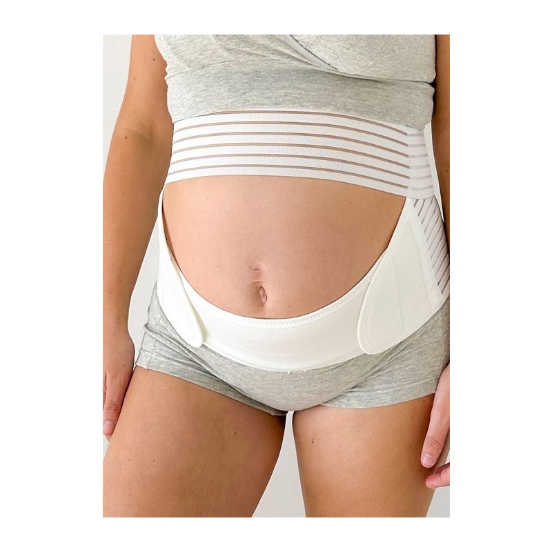 Cintura Di Supporto Per Gravidanza In Rete Traspirante - Fascia Addominale Regolabile Per Alleviare Dolori Pelvici E Lombari