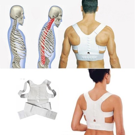 Fascia posturale spalle schiena correttore postura Magnetica dolori lombari