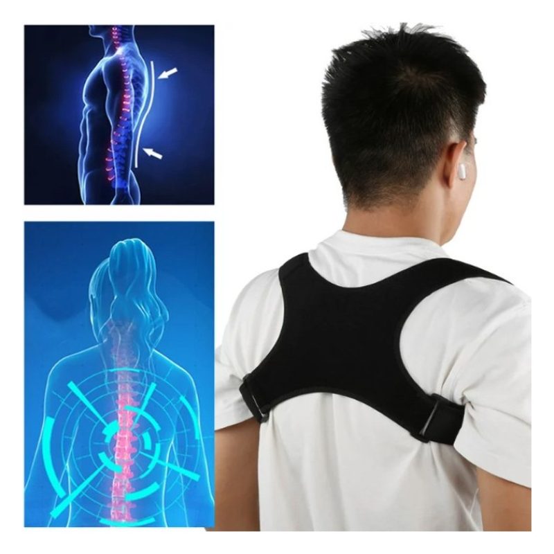 Hongu Tutore correttore posturale supporto schiena fascia spalle po...