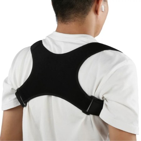 Tutore correttore posturale supporto schiena fascia spalle postura ufficio sport