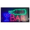 Insegna luminosa LED insegne luminose scritta elettrica negozi vetrina bar pub