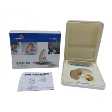 Apparecchio acustico auricolare amplificatore audio +2 batterie omaggio udito