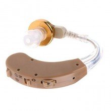 Apparecchio acustico auricolare amplificatore audio +2 batterie omaggio udito