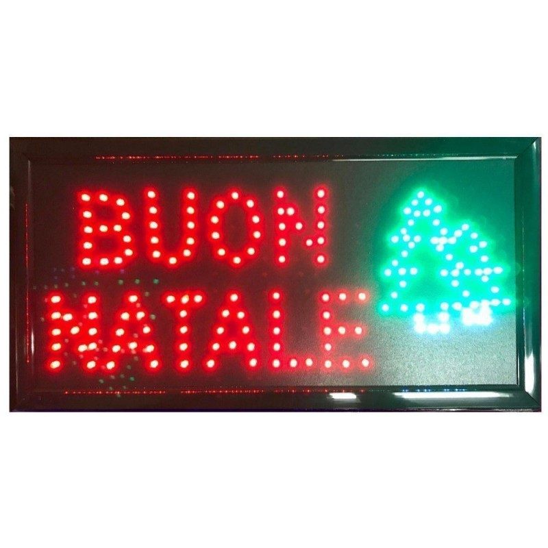 Insegna luminosa LED insegne luminose scritta elettrica negozi vetrina bar pub