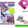 IRGE 6 sacchetti buste salvaspazio armadio sottovuoto 80x120 vestit...