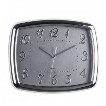 Orologio da parete a muro per cucina casa 34x28 cm in plastica colore casuale