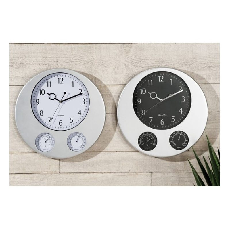 AD Trend Orologio da parete con igrometro e termometro cucina casa ...