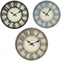 Orologio da parete cucina casa 31 cm vari colori shabby chic movimento quarzo