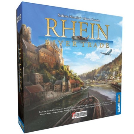 RHEIN RIVER TRADE Gioco da Tavolo Italiano Giochi Uniti ragazzi bambini società