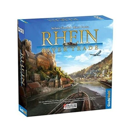 RHEIN RIVER TRADE Gioco da Tavolo Italiano Giochi Uniti ragazzi bambini società