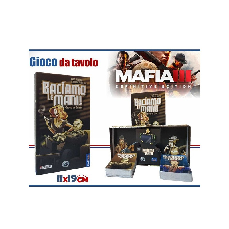 Giochi uniti Baciamo le mani Gioco carte da Tavolo Italiano Giochi ...