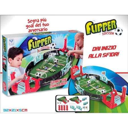 Flipper Soccer Calcio Gioco Giocattolo Bambini 3+ mini flipper balilla calcetto