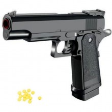 Pistola Giocattolo Spara Pallini 6mm AirSoft gioco bambini caricatore polizia