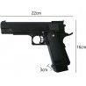 Giaquinto Pistola Giocattolo Spara Pallini 6mm AirSoft gioco bambin...
