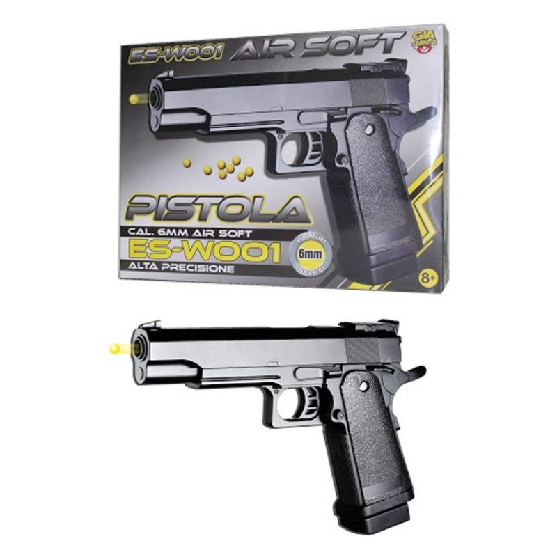 Giaquinto Pistola Giocattolo Spara Pallini 6mm AirSoft gioco bambin...