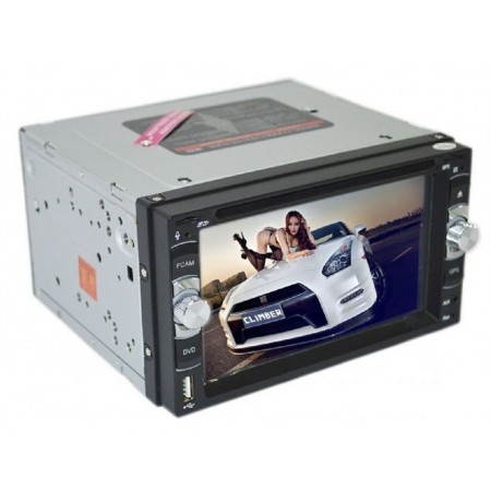 6228 Media player stereo auto DVD Radio CD USB touch 2 DIN 16:9 AUX micro SD