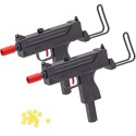 Mitra Mitragliatrici 2PZ Giocattolo Spara Pallini 6mm AirSoft gioco bambini