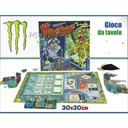 MONSTRITE Gioco da Tavolo italiano società bambini ragazzi giochi uniti mostri