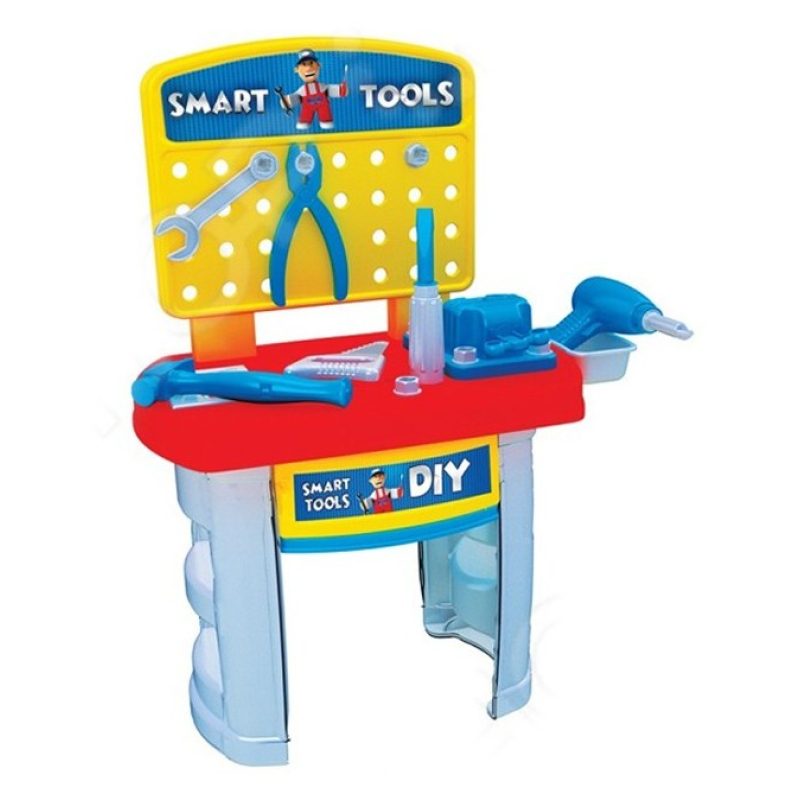 Play More Banco da Lavoro Officina Giocattolo bambino 35 pz set mob...