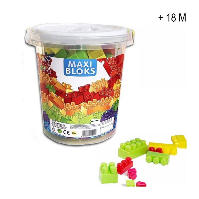 Gioco Blocchi Colorati per bambini Maxi Costruzioni Giocattolo Prima Infanzia