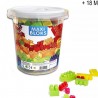 Apel Plastik Gioco Blocchi Colorati per bambini Maxi Costruzioni Gi...