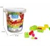 Apel Plastik Gioco Blocchi Colorati per bambini Maxi Costruzioni Gi...