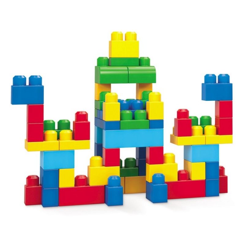 Apel Plastik Gioco Blocchi Colorati per bambini Maxi Costruzioni Gi...