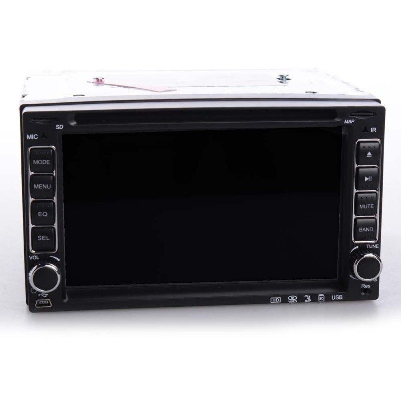 6228 Media player stereo auto DVD Radio CD USB touch 2 DIN 16:9 AUX micro SD