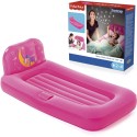 Materasso gonfiabile bambine con proiettore luci colorate 132x76x46 cm campeggio