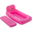 Materasso gonfiabile bambine con proiettore luci colorate 132x76x46 cm campeggio