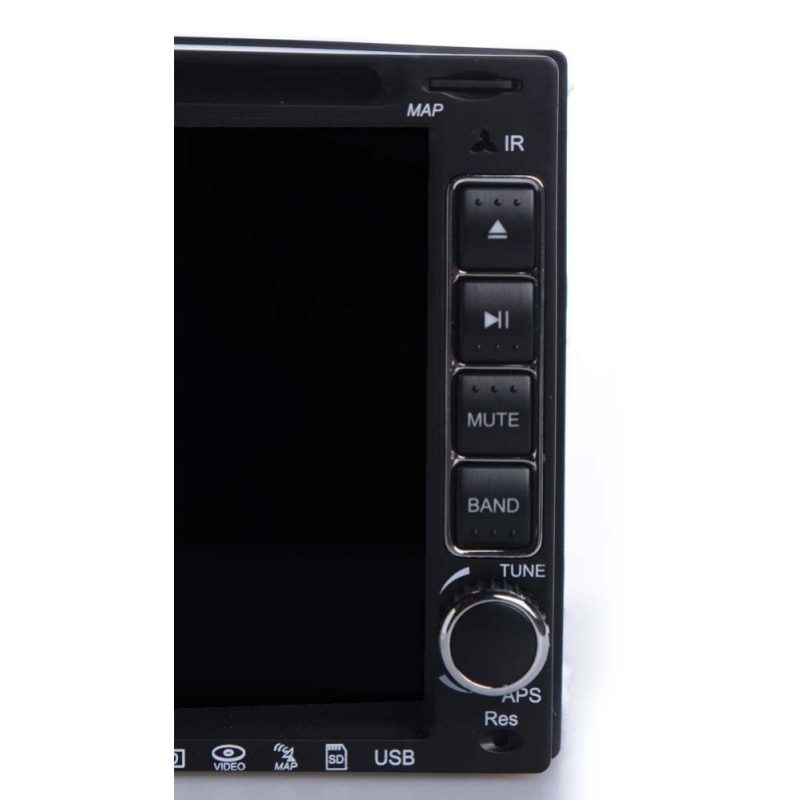 6228 Media player stereo auto DVD Radio CD USB touch 2 DIN 16:9 AUX micro SD