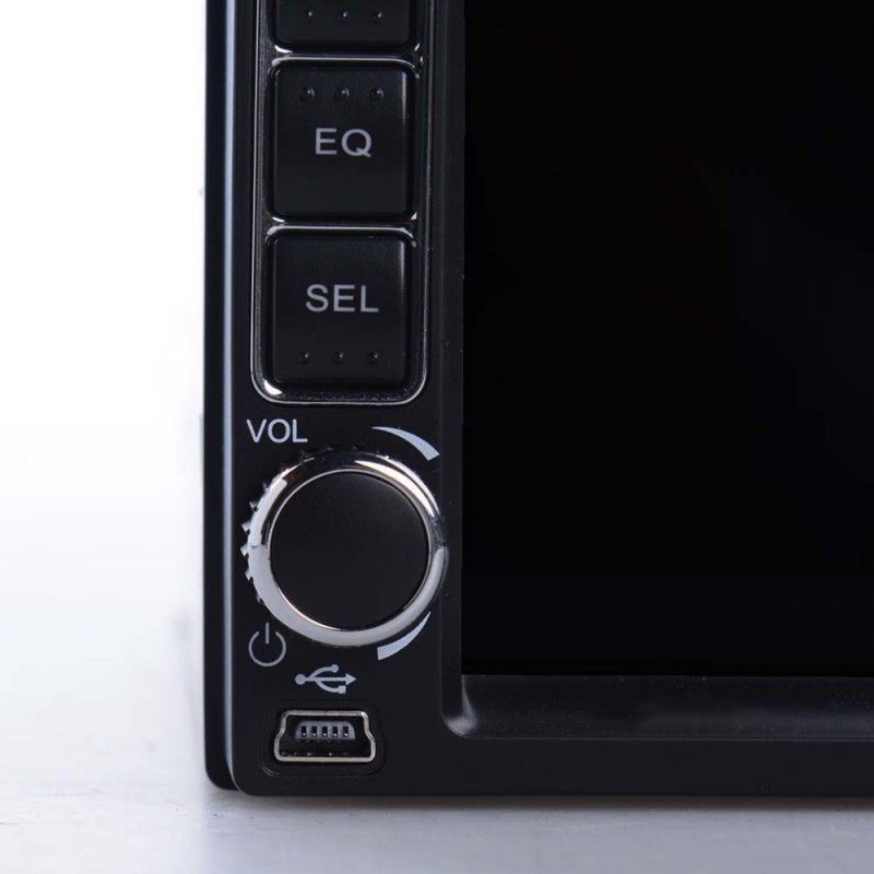 6228 Media player stereo auto DVD Radio CD USB touch 2 DIN 16:9 AUX micro SD