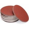 WeHome Dischi Abrasivi velcrati velcro 150mm no Foro Forati a Strap...