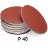 WeHome Dischi Abrasivi velcrati velcro 150mm no Foro Forati a Strap...