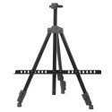 Cavalletto treppiedi pittura tela alluminino 160cm custodia borsa sacca