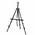 Cavalletto treppiedi pittura tela alluminino 160cm custodia borsa sacca