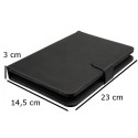 Cover 7" pollici tastiera cavo USB cutodia universale porta tablet pad pennetta