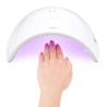 Lampada UV LED ricostruzione unghie fornetto ricaricabile timer mini smalto gel