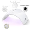 Lampada UV LED ricostruzione unghie fornetto ricaricabile timer mini smalto gel