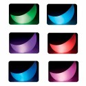 Mezza luna luminosa cm 135 x 43 x 89 INTEX RGB luce colorata esterno giardino