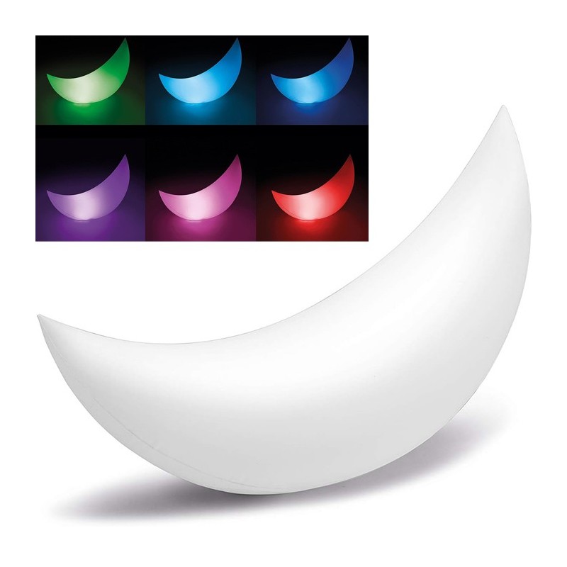 Mezza luna luminosa cm 135 x 43 x 89 INTEX RGB luce colorata esterno giardino