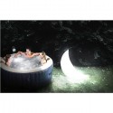 Mezza luna luminosa cm 135 x 43 x 89 INTEX RGB luce colorata esterno giardino