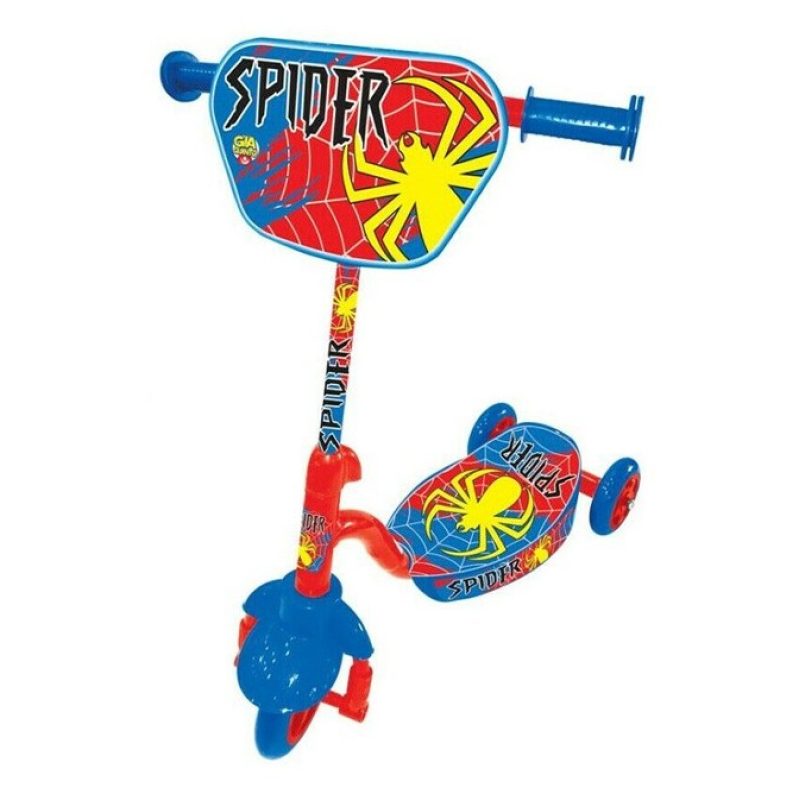 giaquinto Monopattino spider giocattolo bambino 3 ruote 2 anni 60cm...