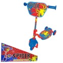 Monopattino spider giocattolo bambino 3 ruote 2 anni 60cm blu rosso GIAQUINTO